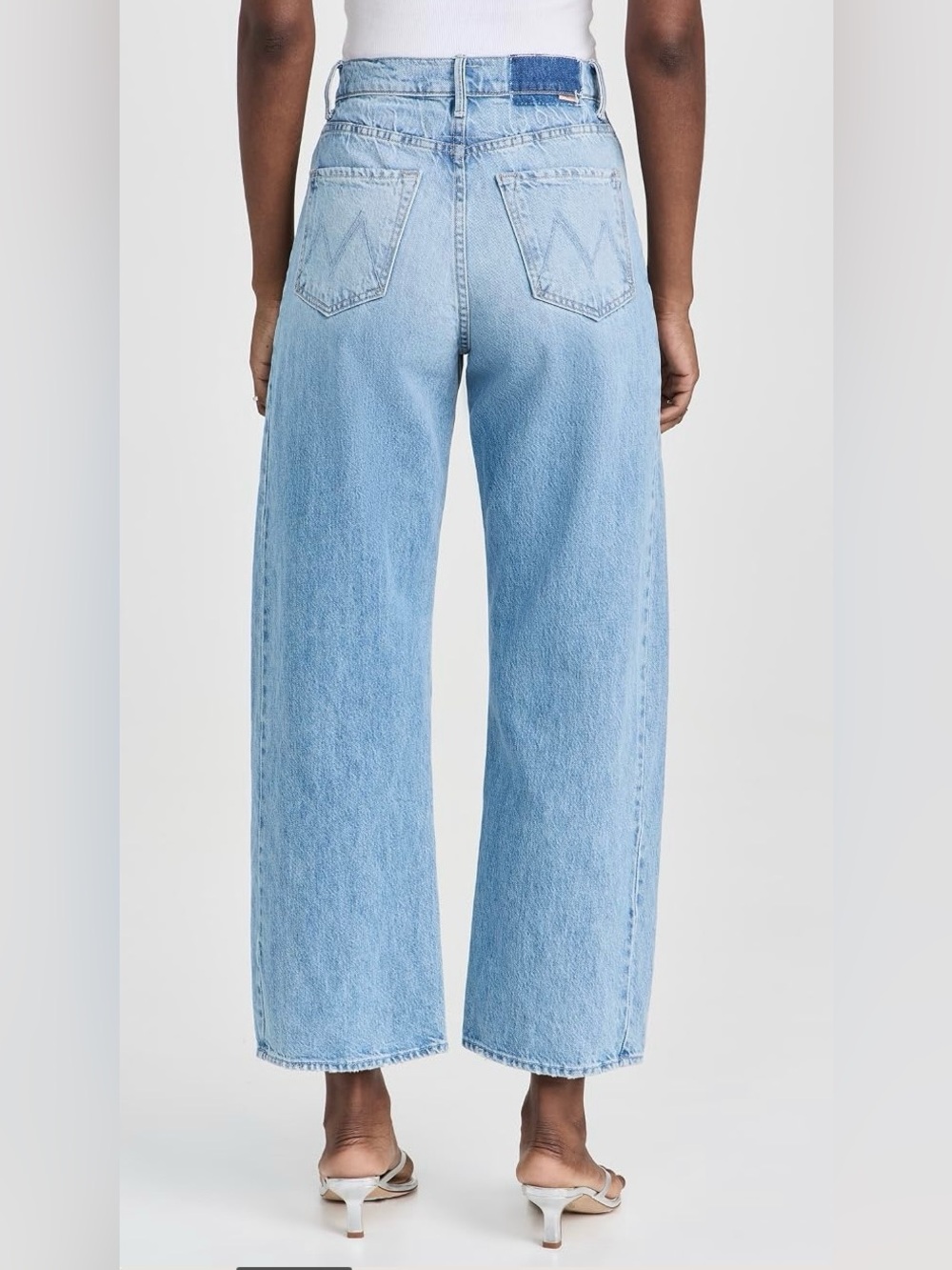 MOTHER The Half Pipe Flood Jeans - Material Girl - Size 28 - Picture 3 of 9